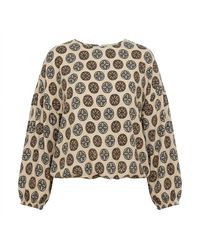 ELOI - Elmo Geometric Print Loose Fit Top - Lyst