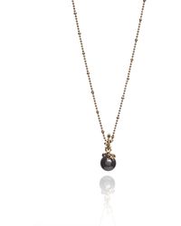 Kasun - Dark Pearl Pendant - Lyst