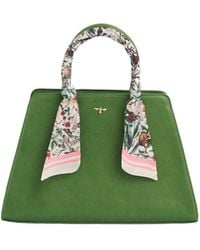 Fable England - Garden Floral Structured Tote Bag Medium - Lyst
