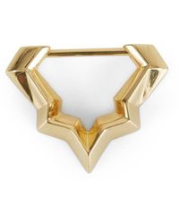 Kasun Septum Ring Hinged – Gold - Metallic