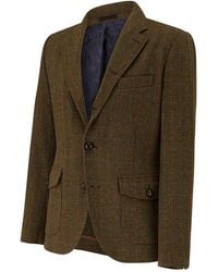 Guards London - Allenby Wool Tweed Blazer - Lyst