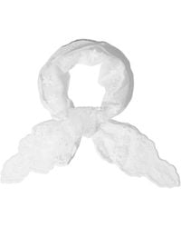 Saachi - Embroidered Lace Bandana - Lyst