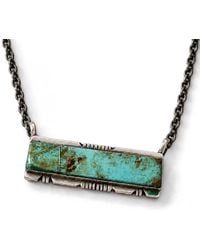 Saéa - Kingman Mesa Bar Necklace - Lyst