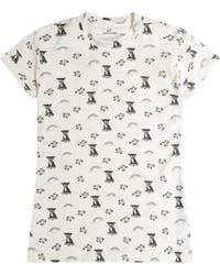 Cloud Haven - Fitted Signature Print Tee - Lyst