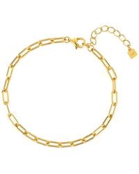 Nazzar - Paperclip Link Chain Bracelet - Lyst