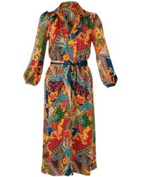 SACHA DRAKE - Eudora Shirtmaker Dress - Lyst