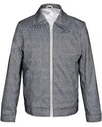 DAVID WEJ - Washington Aviator Jacquard Jacket - Lyst