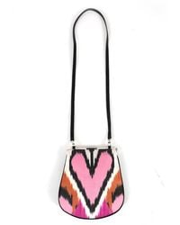 SJW BAGS LONDON - Rhonda Ikat & Leather Crossbody Bag - Lyst