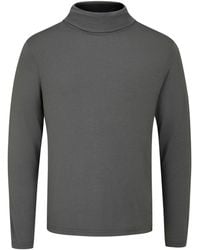 Arthur Beale - Bamboo Roll-Neck Base Camp Layer - Lyst