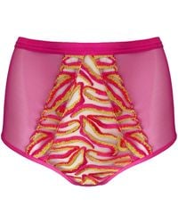 Somewhere Never - Running Wild High Waisted Knicker - Lyst