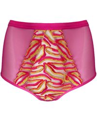 Somewhere Never - Running Wild High Waisted Knicker - Lyst