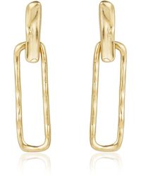 Rare Matters Jewelry - Sleek Loop Drops Earrings - Lyst