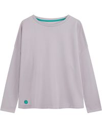 Lounge - Organic Cotton Boxy Sweatshirt - Lyst