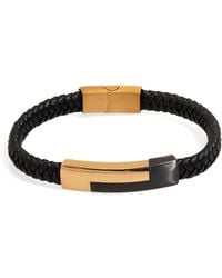 Ebru Jewelry - Style Leather Design Bracelet - Lyst