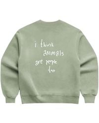 Dont Eat the Homies - I Think Animals Are People Too Crewneck - Lyst