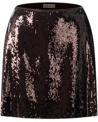 Emma Wallace - Lee Mini Skirt -Dark - Lyst