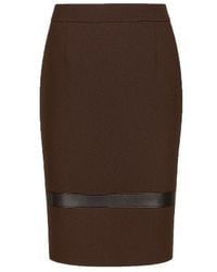 Conquista - Classic Straight Skirt - Lyst