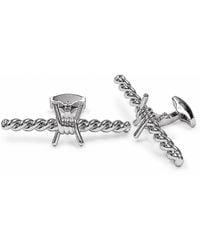 Gresham Blake - Barbed Wire Cufflinks - Lyst