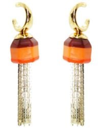 Gissa Bicalho - Acrylic Handmade Earring Fringe Butterfly - Lyst