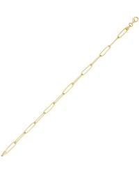 Spero London - Sterling Rectangular Large Chain Bracelet - Lyst