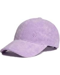 Maison Tangerine - Terry Cotton Baseball Cap - Lyst
