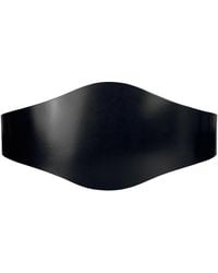 Haute Cuir - Cleope Wide Leather Belt - Lyst