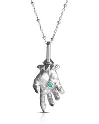 Kasun - Hand Of The Protector Pendant - Lyst