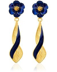 Milou Jewelry - Infinity Drop Earrings - Lyst