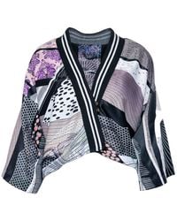 ARTISTA - Gaia Cropped Kimono - Lyst