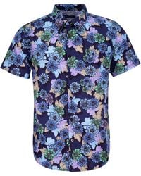 lords of harlech - Tim Snap Floral Shirt - Lyst