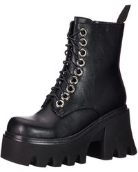 LAMODA - Run To You Chunky Platform Ankle Boots - Lyst