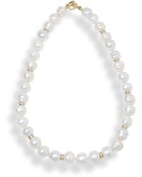 Ninemoo - Pearl Of Eternity Necklace - Lyst