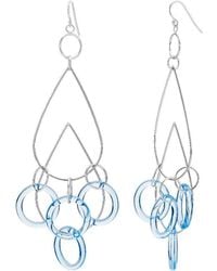 Gold & Honey - Rain Drop Dangle Earrings - Lyst