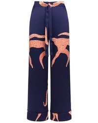 Piola - Silk Pyjama Trousers - Lyst