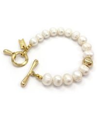 Biko Jewellery - Paloma Pearl Bracelet - Lyst