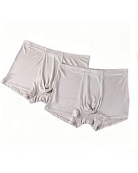 Soft Strokes Silk - Set Of Two Knitted Silk Trunks - Lyst