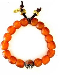 Persia Dona Jewelry - Amber Glass Bracelet - Lyst
