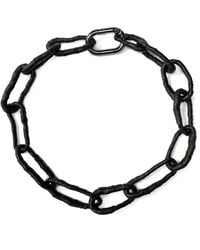 WAIWAI - Link Leather Necklace - Lyst