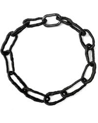 WAIWAI - Link Leather Necklace - Lyst