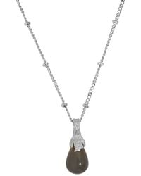 Claire Hill Designs - Moonstone Lichen Pendant Necklace - Lyst