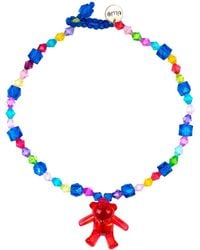 Tillie Beads - Bear Bling Bead Pendant Necklace - Lyst