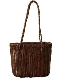Rimini - Zigzag Woven Leather Handbag 'Carla' - Lyst