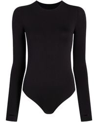 Commando - Prima Ballet Long Sleeve Bodysuit With Thumbholes - Lyst