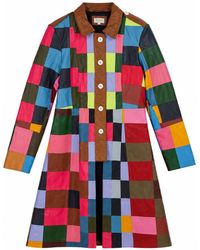 Zasta Studio - The Queen Of Hearts Italian Leather Trench Coat - Lyst