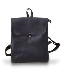 Touri - Genuine Leather Slim Backpack - Lyst