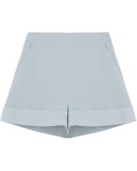 Nocturne - Mint High-Waist Mini Shorts - Lyst
