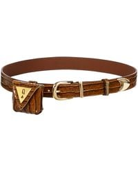 Vazaf - Pocket Belt Croco - Lyst