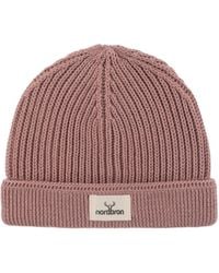Norbron - Cuat Dried Rose Beanie - Lyst