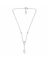 Artisan - 18K Diamond Marquise Y-Drop Necklace - Lyst