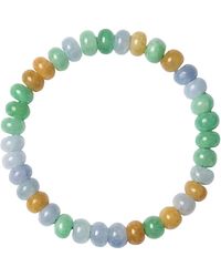 seree - Field Beaded Jade Bracelet - Lyst